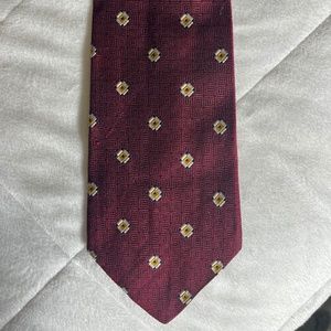 Brooks Brothers Burgandy Silk Tie